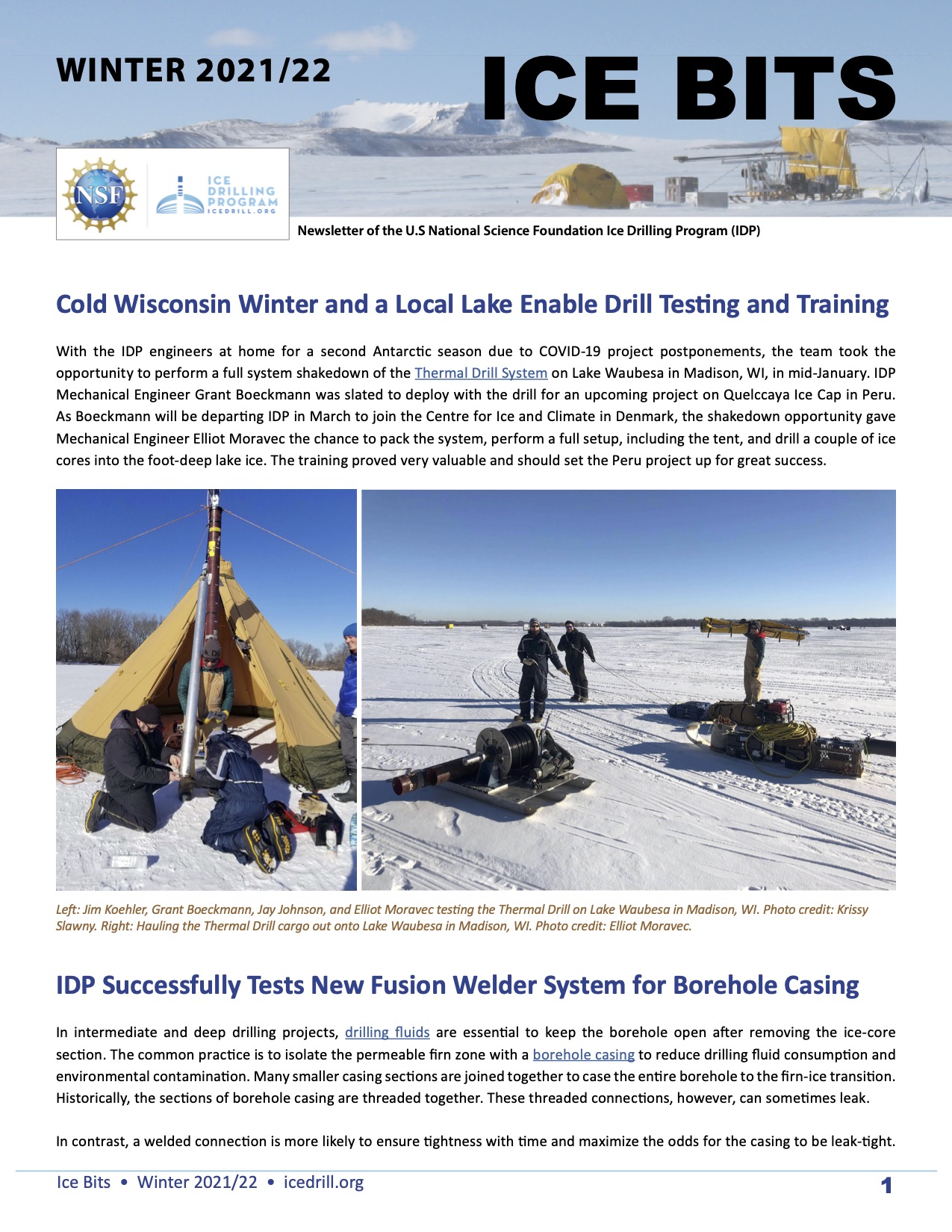 Cover Ice Bits Winter 2021-2022