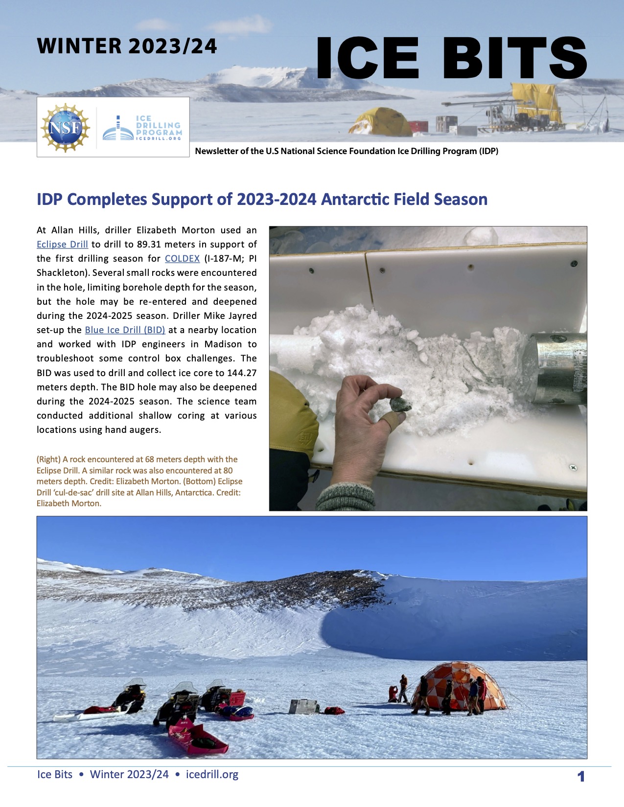 Cover Ice Bits Winter 2023-2024