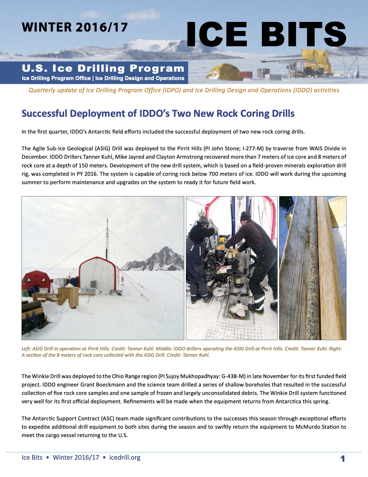 Cover Ice Bits Winter 2016-2017